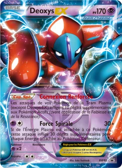 Carte Pokémon Deoxys ex — Promos Noir et Blanc