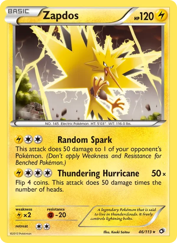 Carte Zapdos
