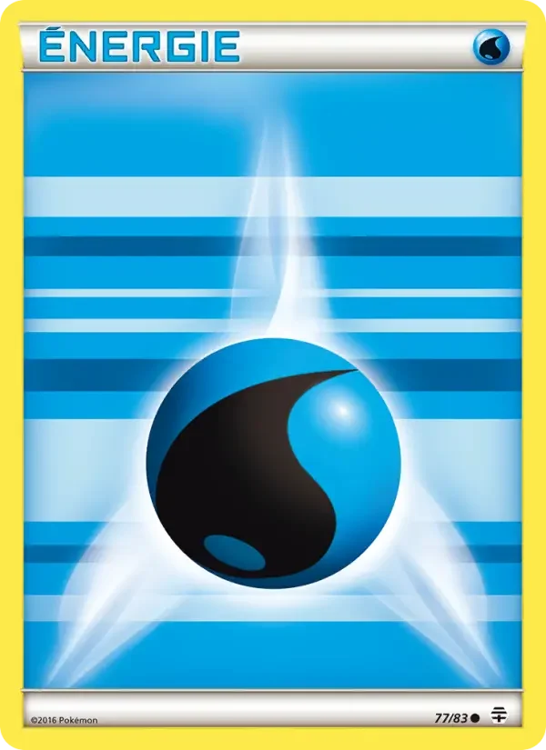 Carte Énergie Water de base