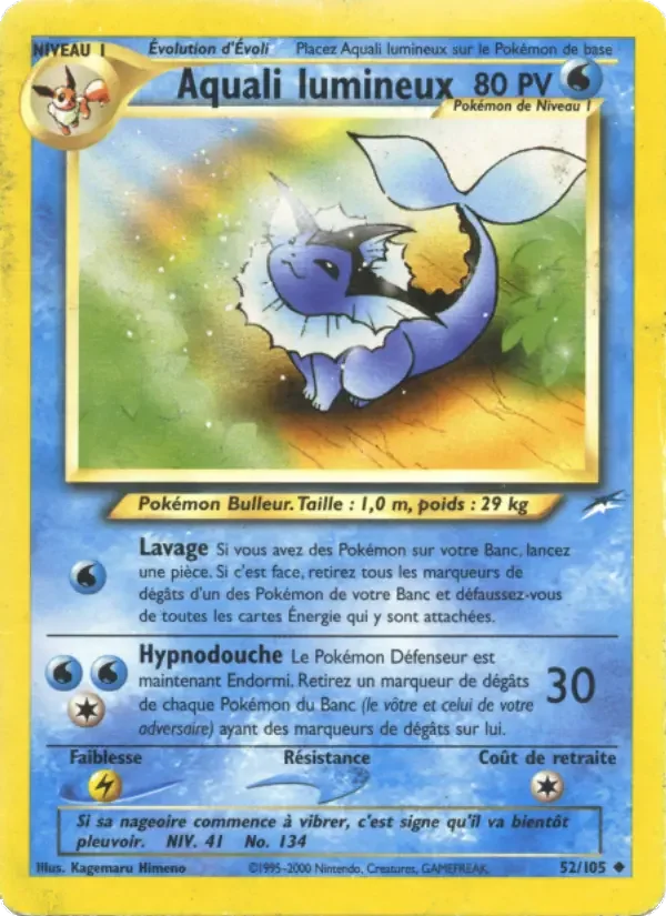 Carte Aquali lumineux