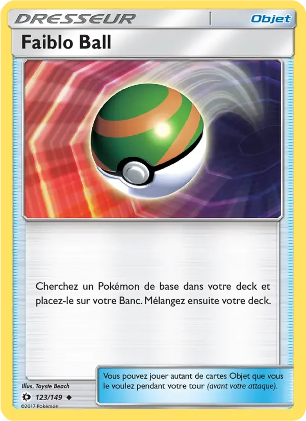 Carte Faiblo Ball