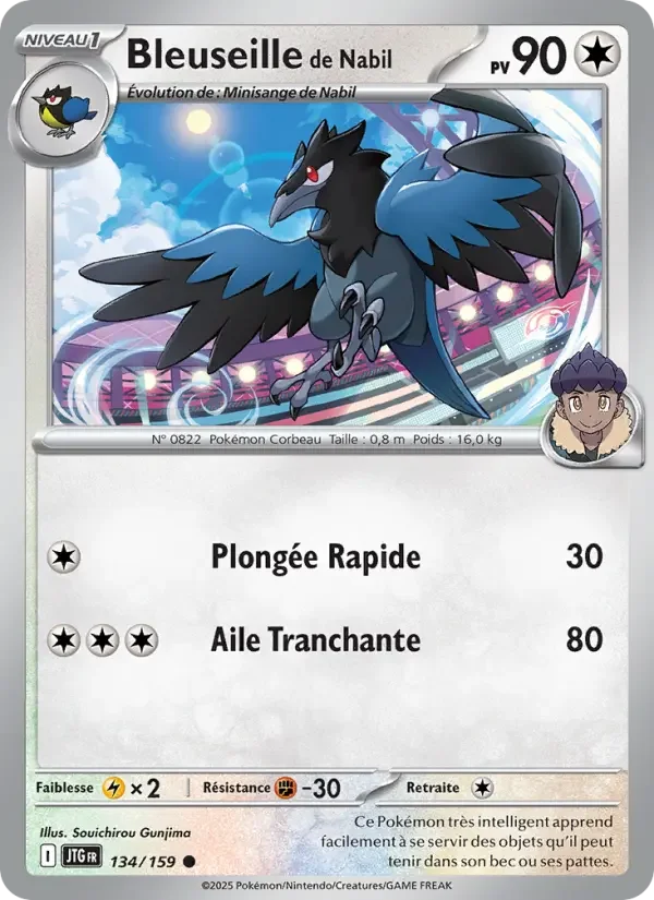 Carte Pokémon Bleuseille de Nabil — Aventures Ensemble