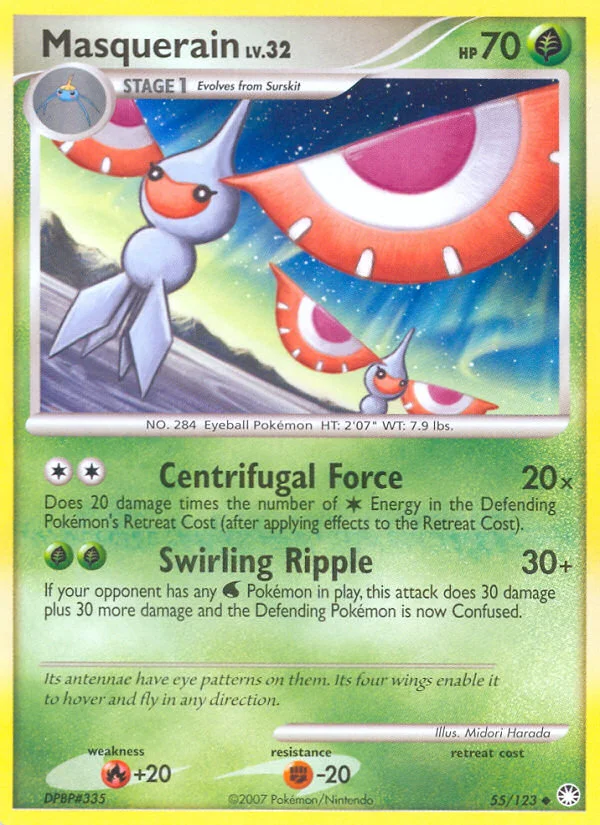 Carte Pokémon Maskadra — Trésors Mystérieux