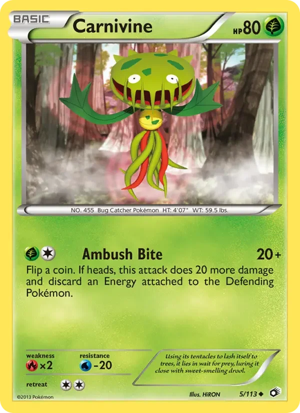 Carte Carnivine