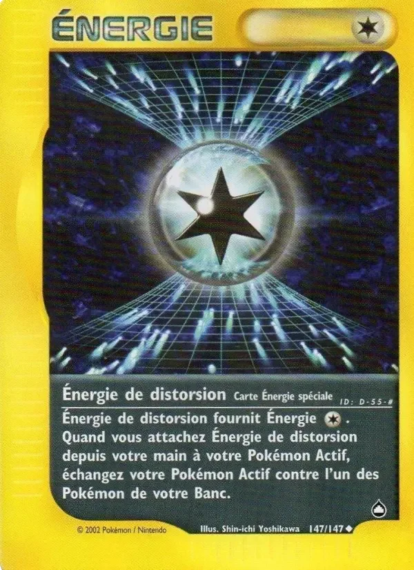 Carte Énergie de distorsion