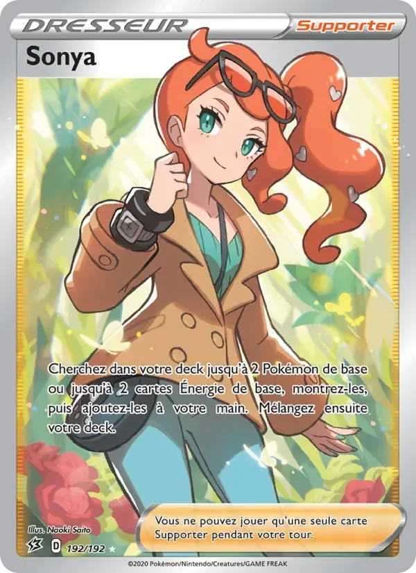 Carte Pokémon Sonya — Clash des Rebelles