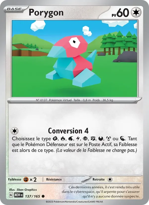 Carte Porygon