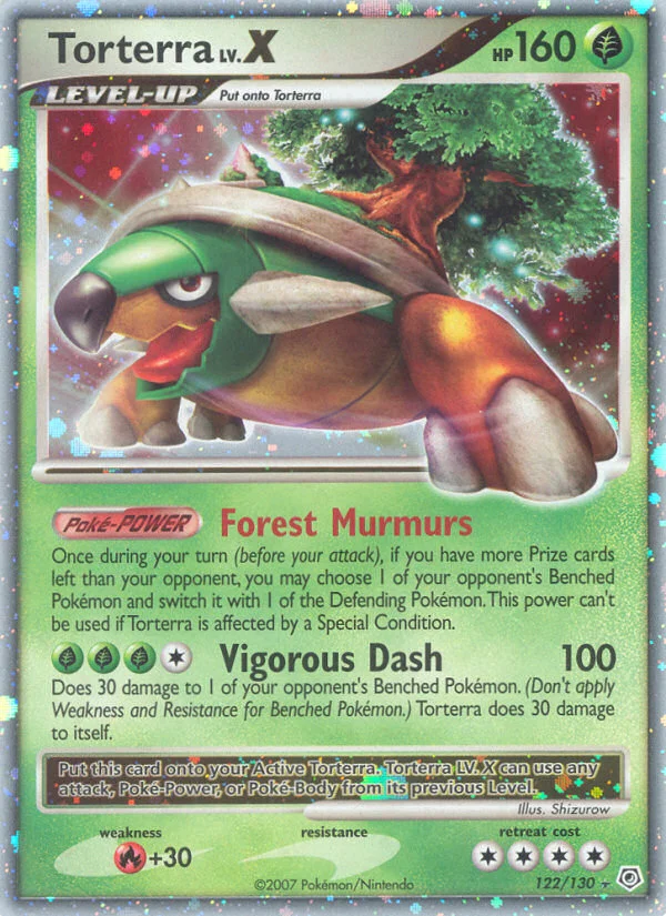 Carte Pokémon Torterra — Diamant & Perle