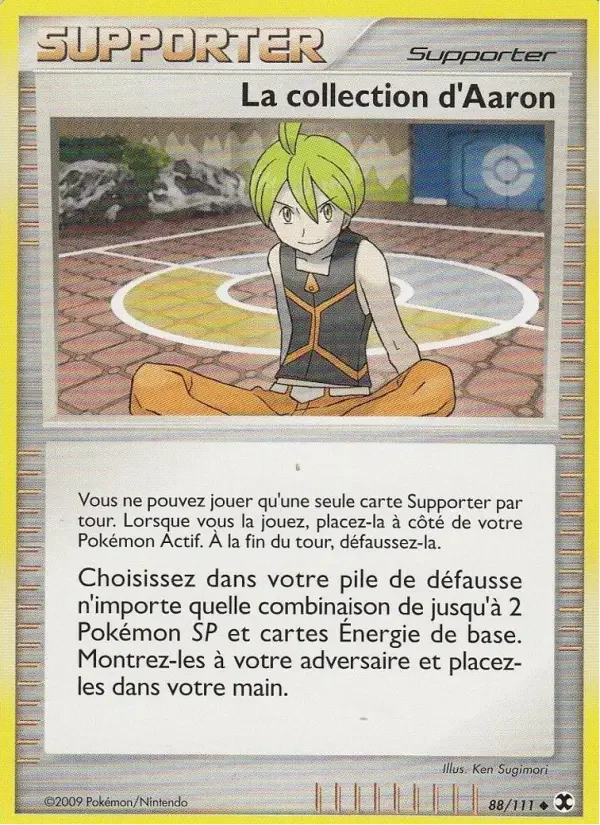 Carte La collection d'Aaron
