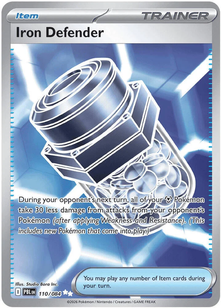 Carte Pokémon Iron Defender — Nuit Noire