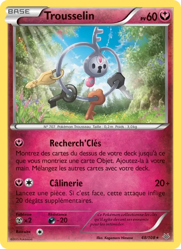 Carte Pokémon Trousselin — Ciel Rugissant