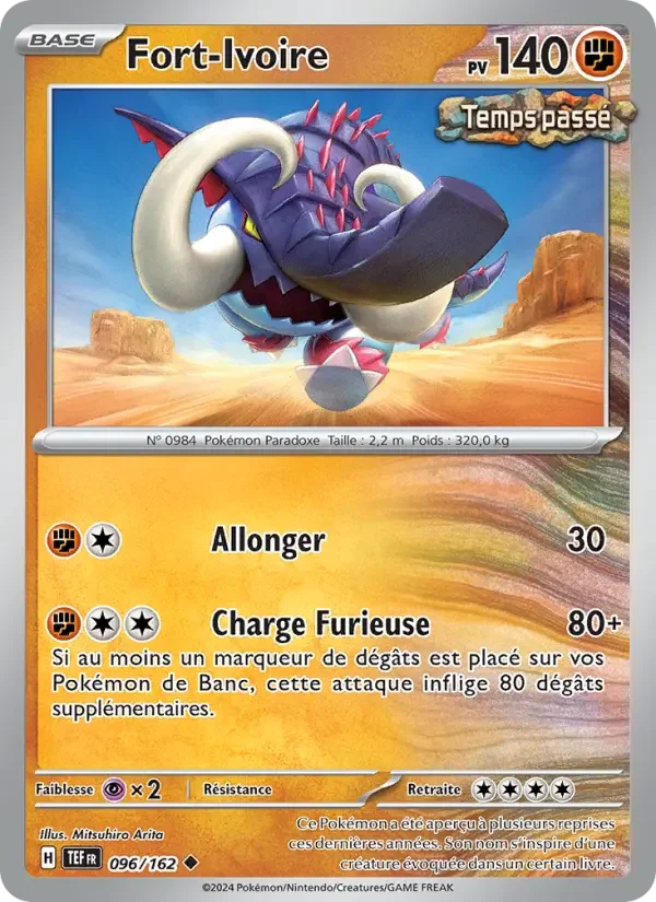 Carte Pokémon Fort-Ivoire — Forces Temporelles