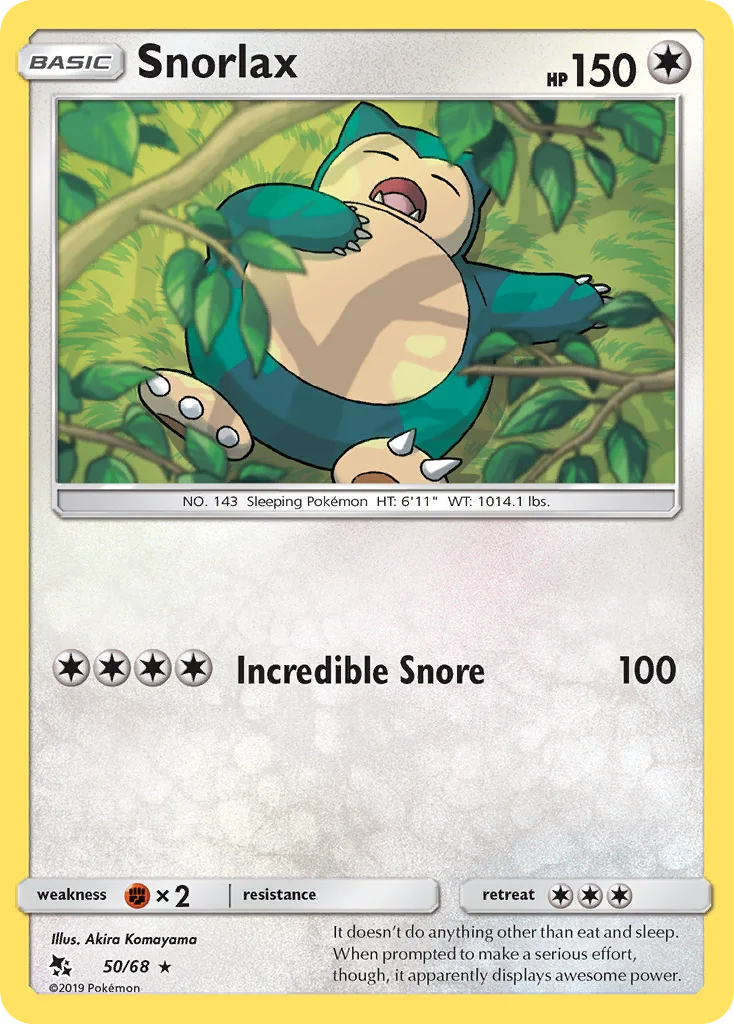 Carte Pokémon Ronflex — Destinées Occultes