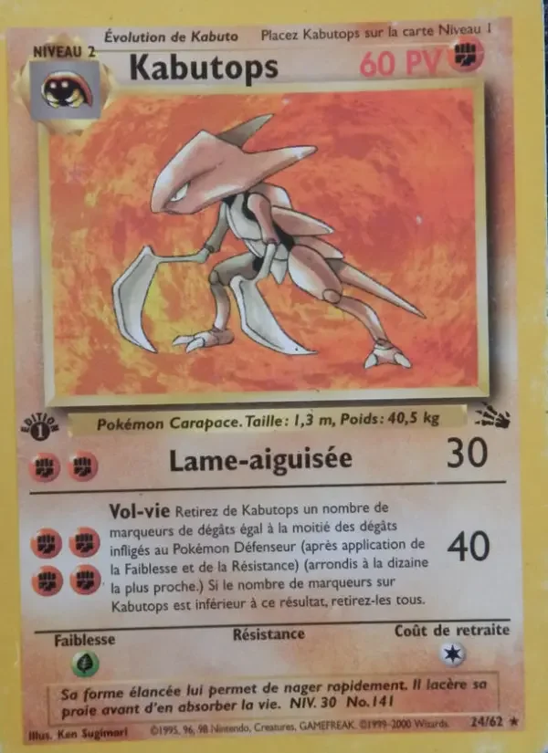 Carte Kabutops