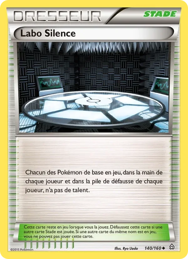 Carte Pokémon Labo Silence — Primo-Choc
