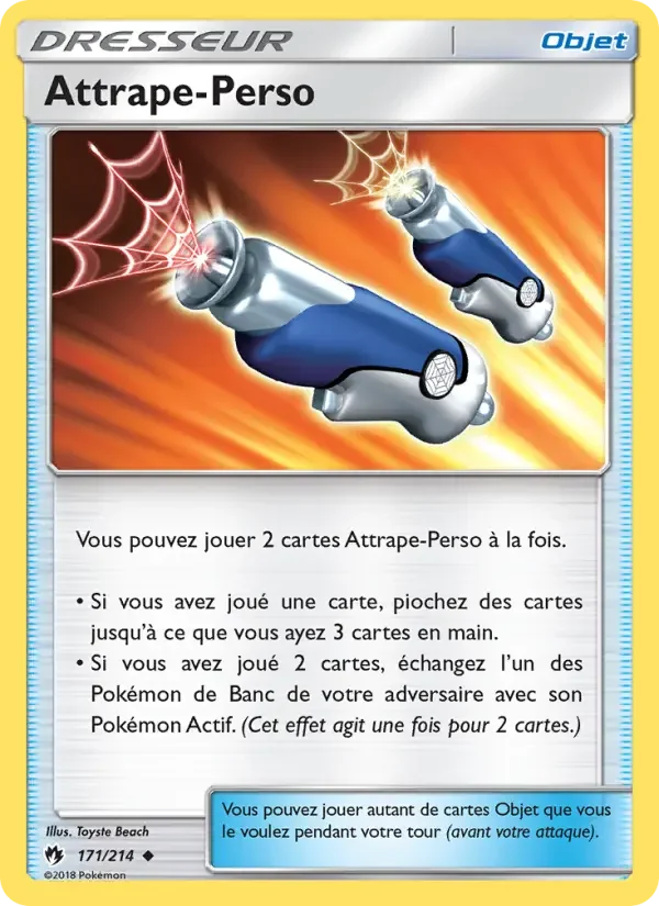 Carte Attrape-Perso