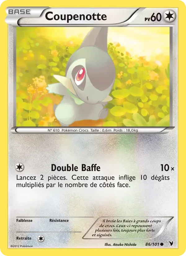 Carte Pokémon Coupenotte — Nobles Victoires