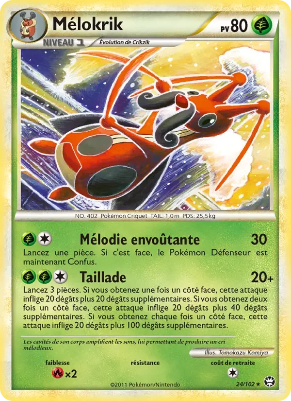 Carte Pokémon Mélokrik — Triomphe