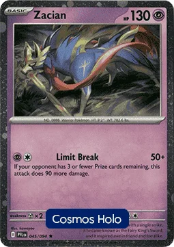 Carte Zacian
