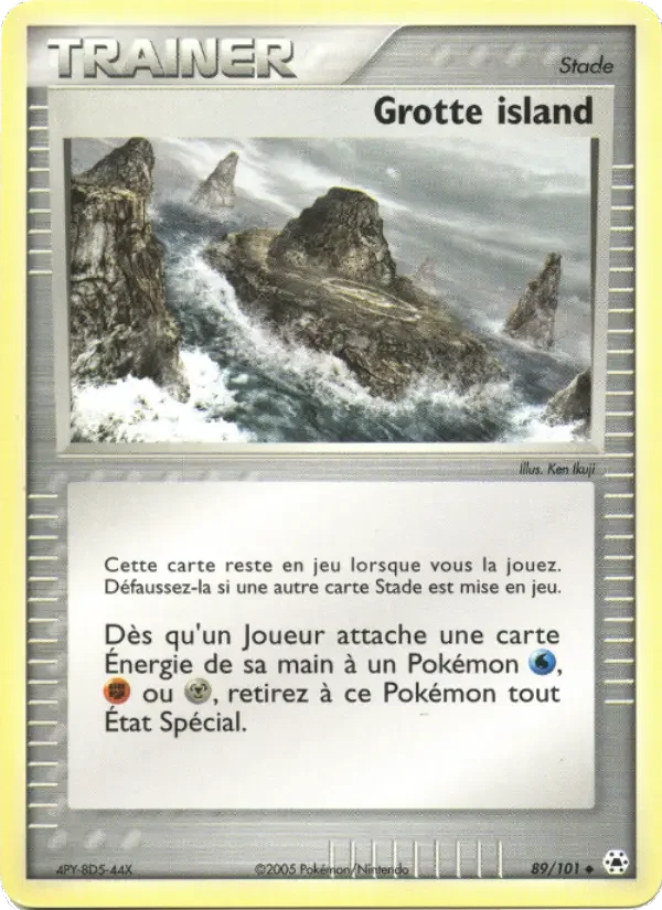 Carte Grotte island