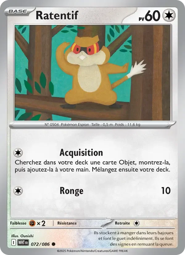 Carte Ratentif