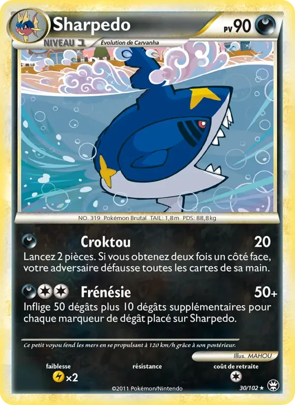 Carte Sharpedo