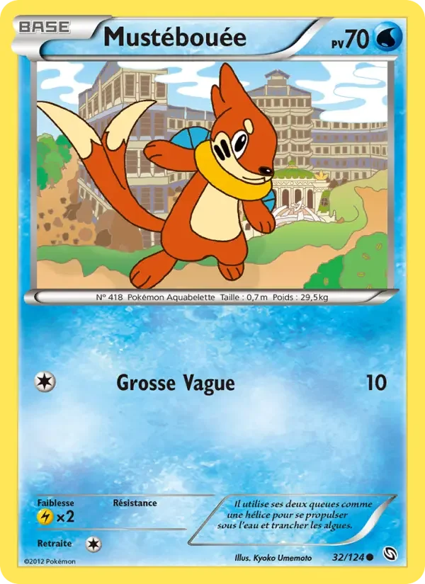 Carte Pokémon Mustébouée — Dragons Exaltés