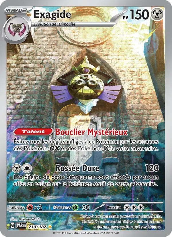 Carte Pokémon Exagide — Faille Paradoxe