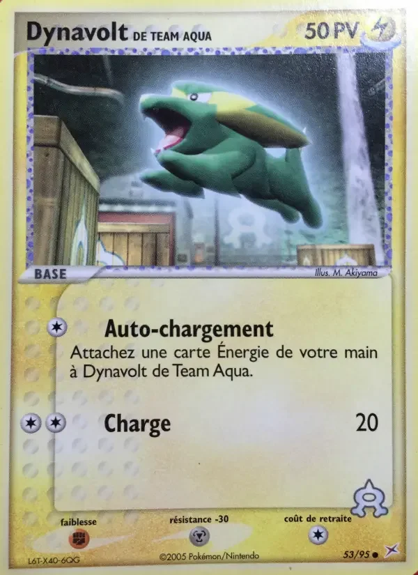 Carte Dynavolt de Team Aqua