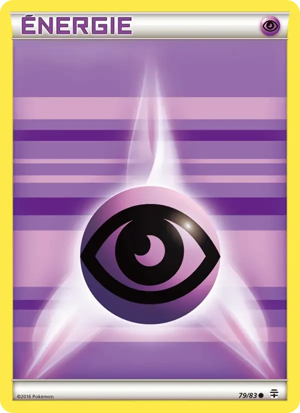 Carte Énergie Psychic de base