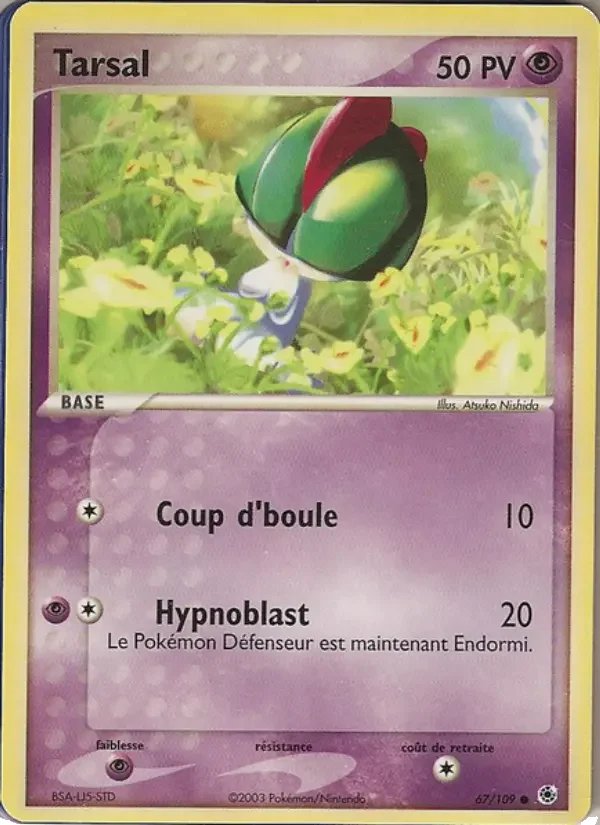 Carte Pokémon Tarsal — Rubis & Saphir