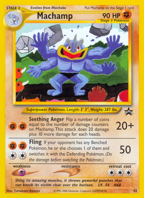Carte Pokémon Mackogneur — Promos Wizards