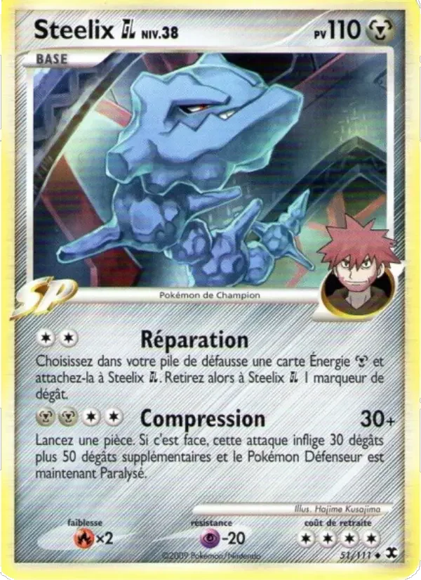 Carte Pokémon Steelix Niv. 38 — Rivaux Émergeants