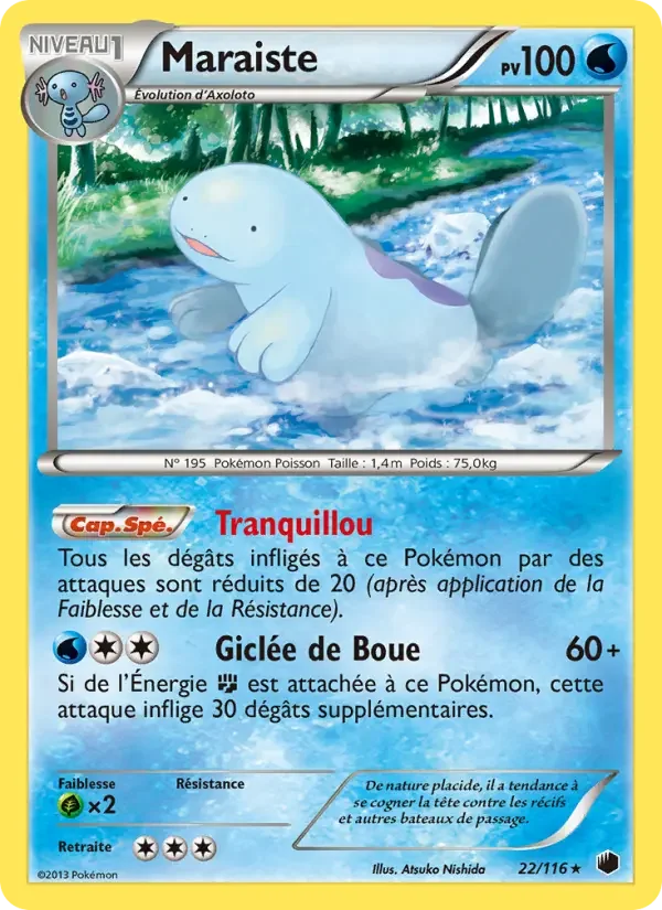 Carte Pokémon Maraiste — Glaciation Plasma