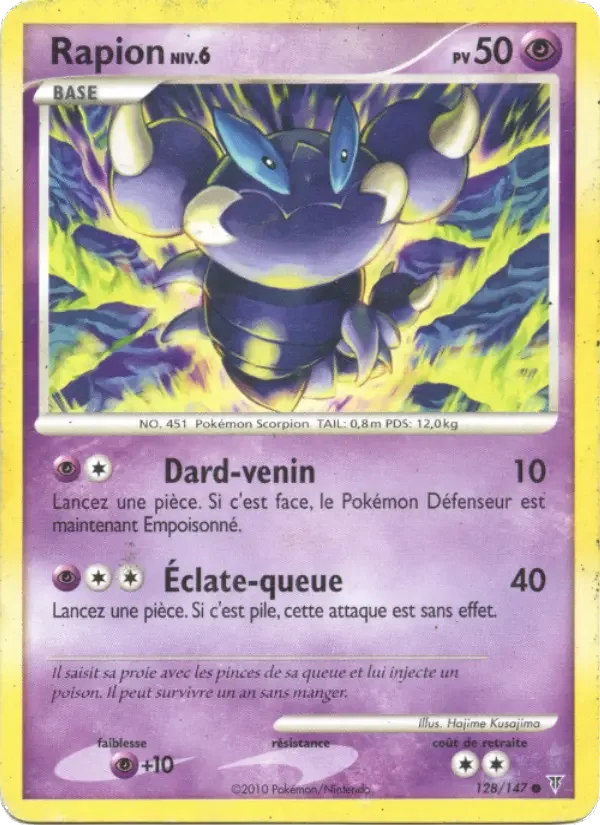 Carte Pokémon Rapion — Vainqueurs Suprêmes