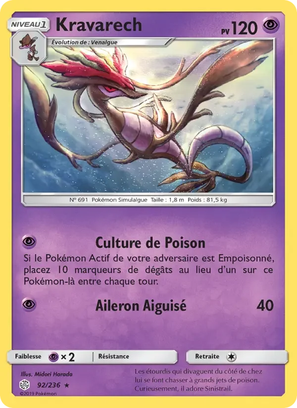 Carte Pokémon Kravarech — Éclipse Cosmique