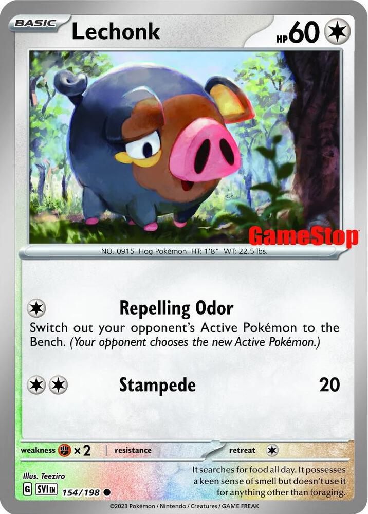 Carte Pokémon Gourmelet — Écarlate et Violet