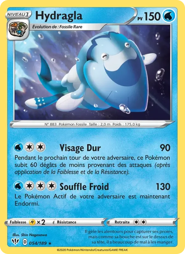 Carte Pokémon Hydragla — Ténèbres Embrasées