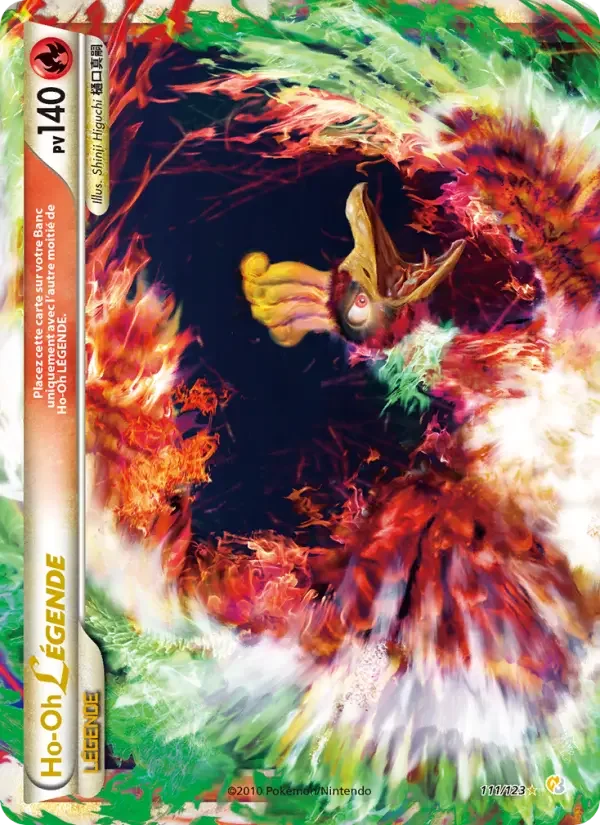 Carte Ho-Oh LÉGENDAIRE