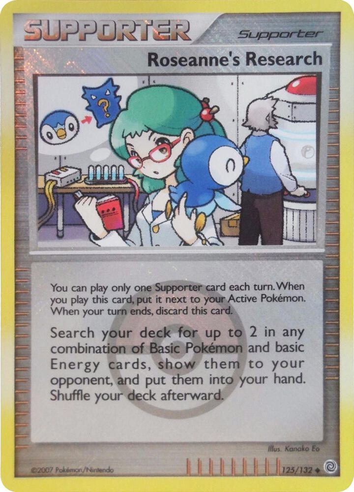 Carte Pokémon Roseanne's Research — Jumbo