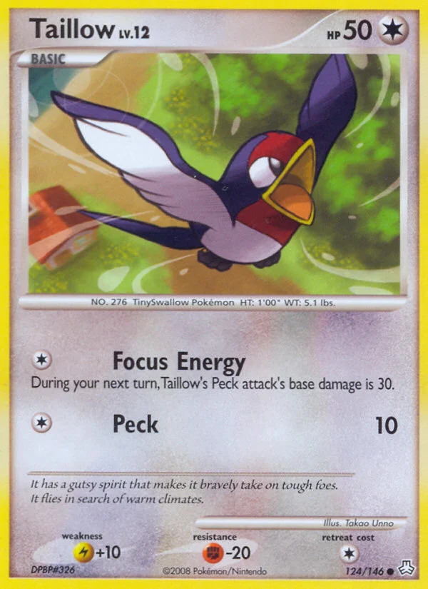 Carte Pokémon Nirondelle — Éveil des Légendes