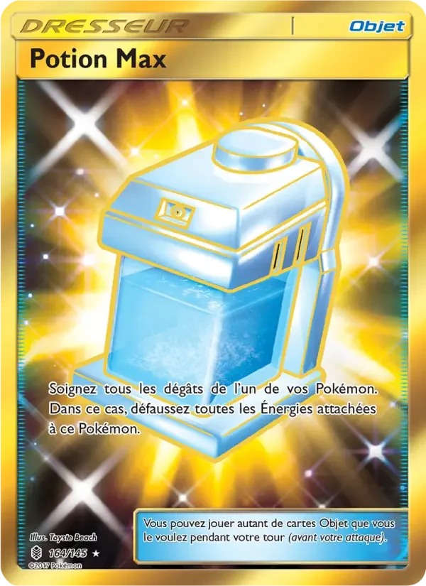 Carte Potion Max