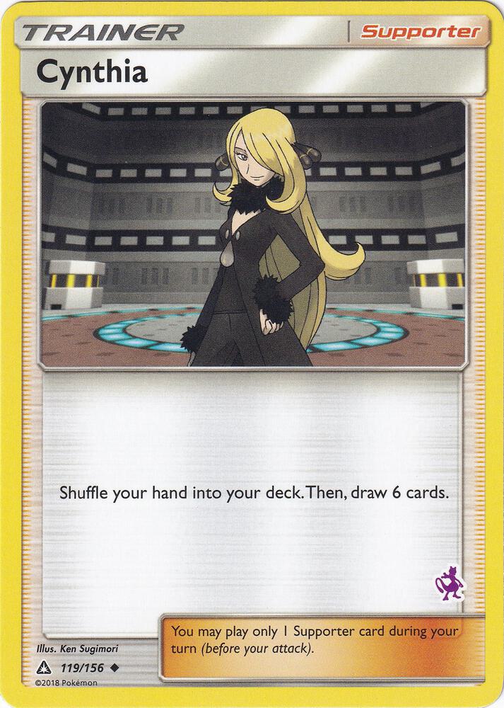 Carte Pokémon Cynthia — Ultra-Prisme