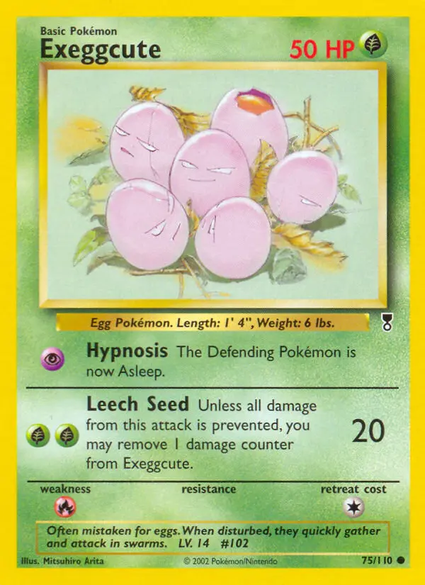 Carte Pokémon Noeunoeuf — Legendary Collection