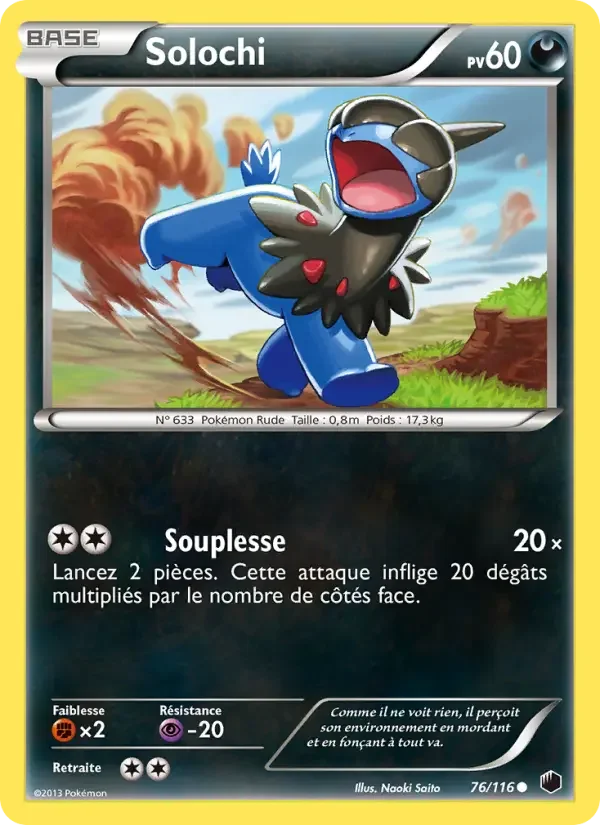 Carte Pokémon Solochi — Glaciation Plasma