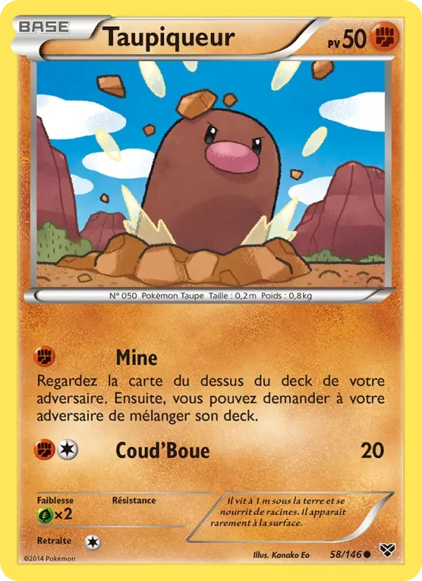 Carte Taupiqueur