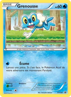 Carte Pokémon Grenousse — Promos X&Y