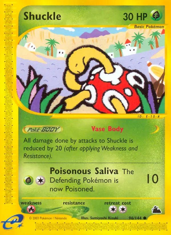 Carte Pokémon Caratroc — Skyridge