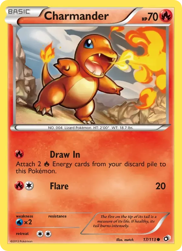 Carte Charmander