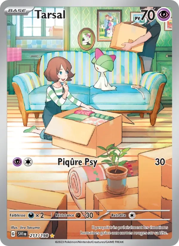 Carte Pokémon Tarsal — Écarlate et Violet
